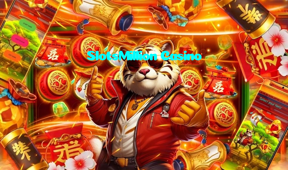 SlotsMillion Casino casino presented on mobile device in Pakistan with slots and live games